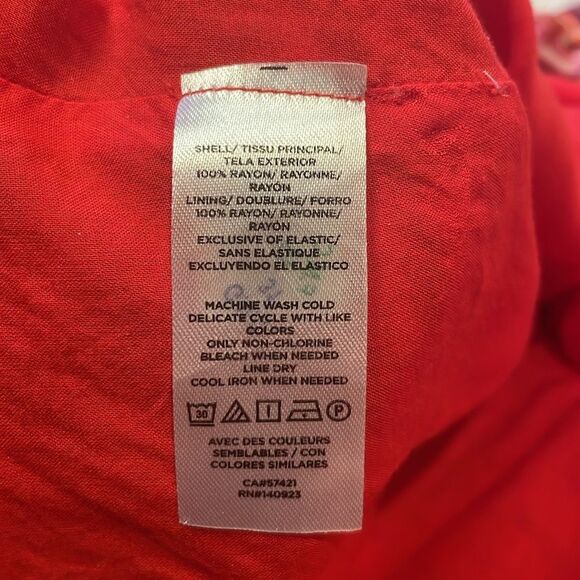 Loft- Ikat Vibrant Aztec Boho Beachy Southwestern Multicolor Ruffle Dress- 6 - Picture 10 of 11